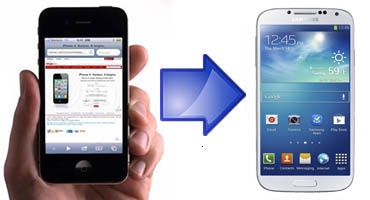 transferir datos desde iPhone a Samsung Galaxy S4