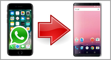 migrando mensajes de WhatsApp de iPhone a Samsung Galaxy S8/S8+