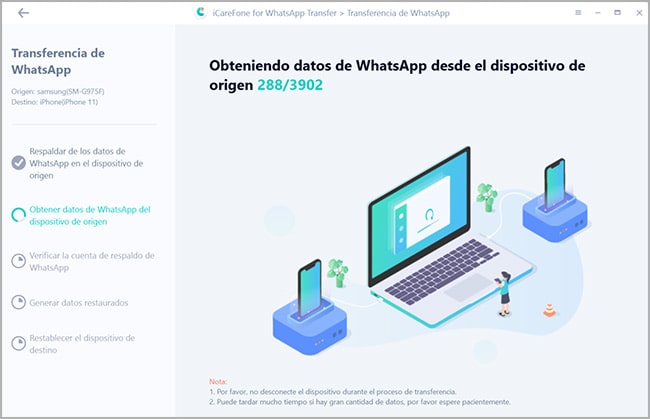 descargue WhatsApp  y verifique el número de teléfono